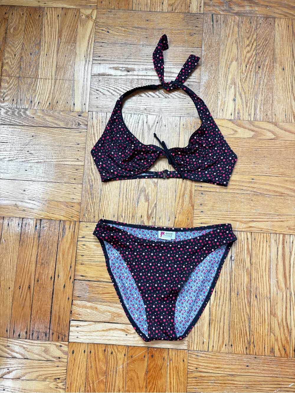 Vintage Polka Dot Bikini